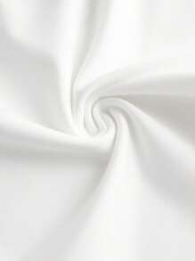 SHEIN Girlism 2pcs/Set Teenage Girl Simplistic & Comfortable Skin-Friendly Camisole Bra Set - White - View 4