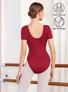 Dansine Women's Sleeveless Leotard, Tight-Fitting Ballerina Dancewear Jumpsuit For Adults, Solid Color With Racer Back And Full Front Lining, Ballet Activewear Top For Spring/Summer Bodysuits For Women Plus Women Bodysuits Short Sleeve Bodysuit,Women's Fashionable And Casual Slim-Fitting Dance Clothes, Ballet Clothes, Swimsuits, High Elastic Fabrics With Strong Tolerance, High-Cross Design To Make Legs Look Thinner And Longer, Fashionable Neckline/Back Design, Suitable For Vacation