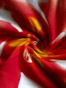 Soleia Women's Floral Print Bandeau Top, Vacation Casual