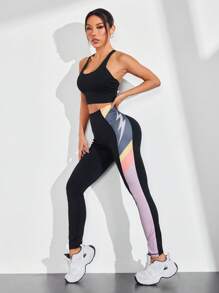 Easithlete Minimalist Fashion Sports Leggings Suitable For Summer