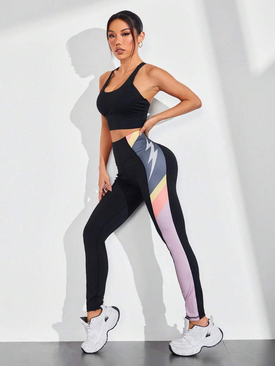 Easithlete Minimalist Fashion Sports Leggings Suitable For Summer