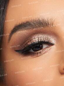 SHEGLAM Nine To Fine 眼影盤-Silent Disco 9 色霧面閃光眼影盤金色高光閃光玫瑰超色順滑可混合眼影棕色眼影 品牌 美容 化妝 化妝品 適合女性與女孩 完美搭配冬季 Y2K 時尚 流行 生日禮物 假期 派對準備就緒 最佳顏色 - Silent Disco - 查看 5