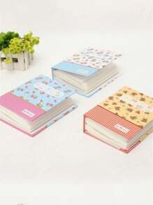 1pc Ditsy Floral Photo Album, 6 Inch 100 Pockets Photo Book, Photo Collection,Back To School,School Supplies - Multicolor - View 7