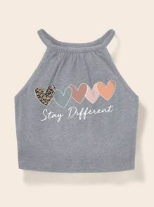 3pcs Set Baby Girl Casual Minimalist Spaghetti Strap Tank Top, Suitable For Summer - Multicolor - View 4