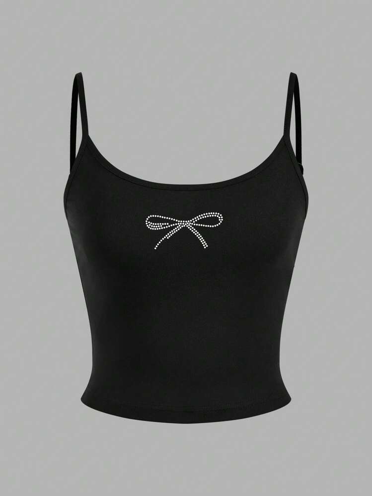 SHEIN EZwear 4 件套女式复古汽车图案印花紧身短款度假背心 - 彩色 - 查看 2