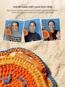 GLOWMODE X Nature Dream Bali Corcheted Headphones Bag Daily Casual Vacation Holiday Wear