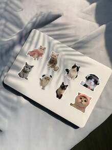 60 piezas de pegatinas de gato para cuadernos y otros libros - Multicolor - Ver 5