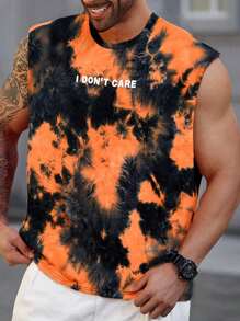EASEVO Plus Size Men's Loose Street Fashion Knit Vest