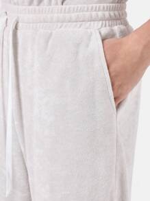 SUMWON 奢华毛巾布 Polo 衫套装 夏季海滩度假服套装 毛巾布面料 度假休闲装 网球俱乐部服