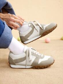 CUCCOO EASI Women's Versatile Casual Colorblock Sneakers Shoes For Women Sneakers Tainers