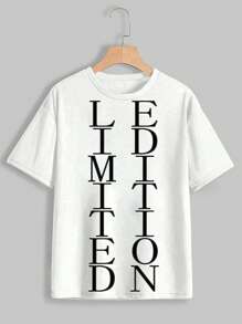 BamGleam Áo thun nữ tay ngắn phong cách đơn giản thường ngày mùa hè - trắng - Xem 3