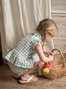 SHEIN LMoss Kids LMoss Young Girls Sets - Multicolor - View 4