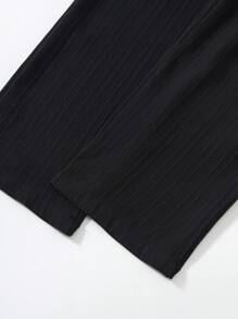 SHEIN Vintaside Kids 女童休闲宽松阔腿裤三件装，春秋季穿着舒适，适合学校、校园、学院等场合，秋冬季时尚百搭。 - 彩色 - 查看 7