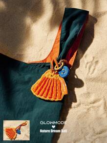 GLOWMODE X Nature Dream Bali Corcheted Omament Daily Casual Vacation Holiday Wear