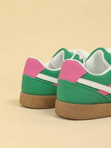 CUCCOO EASI 2024 Spring Women Vintage Casual Sneakers, Versatile Flat Small White Shoes Tainers