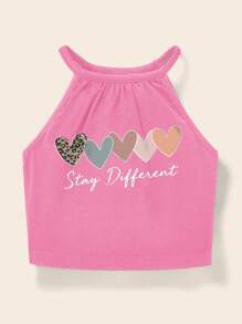SHEIN Leap Crew 3pcs/Set Baby Girl Casual Simple Style Camisole, Suitable For Summer - Multicolor - View 4