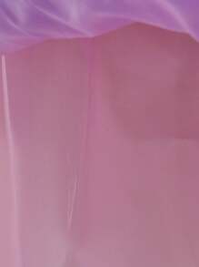 Vestido de tutú de tul de princesa para niñas, disfraz de manga corta para actuaciones - Morado - Ver 6