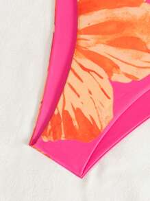 Swim Mod Women Beachwear One-Piece Swimwear For Summer Beach Vacation - Pink - View 5