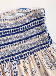 Sweetra Váy đi biển phong cách Bohemian, váy dài cao cấp hai dây cho kỳ nghỉ hè Maxi dành cho nữ - Nhiều màu - Xem 5