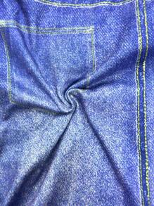 SHEIN 可调节腰部修身孕妇紧身裤