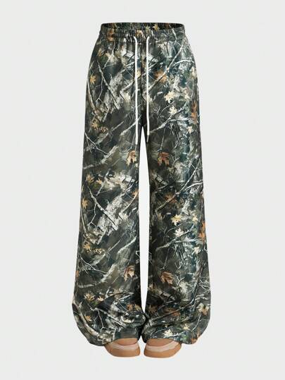 Manfinity VCAY Pantalón casual de uso diario para hombres, minimalista y de moda