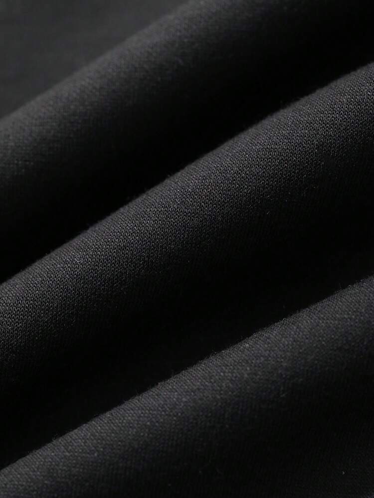 Business Casual Minimalist Asymmetric Design Patchwork Women Short Sleeve T-Shirt Preppy Tops