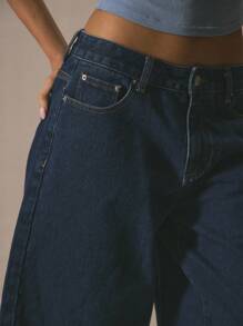 MUSERA 低腰长款牛仔短裤 春夏可爱度假风 90年代Y2K西部风 音乐会 节日 街头风 返校季 秋季 冬季 纳什维尔绿洲 休闲时尚