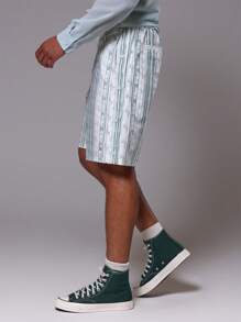 Musero Tailored Embroidered "M" Smart Shorts Spring Summer