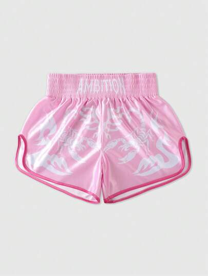 Street Life Pantalones cortos deportivos con estampado de langosta para hombres, pantalones cortos de boxeo, pantalones cortos de baloncesto, para el verano