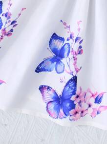 2pcs/Set Girls Elegant Office Style Short Sleeve Jacket And Cami Dress For Summer