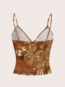 SHEIN ICON 女士休闲不对称袖孔细肩带背心，适合夏季