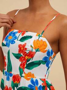 Travachic Đầm Maxi Ôm Body In Hoa Dệt Kim Cho Nữ - Nhiều màu - Xem 3