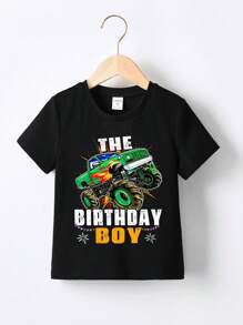 1pc Young Boy Casual Simple Streetwear Versatile Outfit Suitable For Outdoor Sports And Everyday Wear, Autumn/Summer
