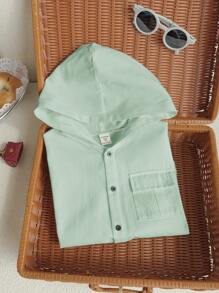 1pc Young Boys Casual College Style White Batwing Loose Fit Comfortable Short Sleeve Shirt Versatile For Outdoor, School, Holiday Party, Home, Travel, Spring/Summer
