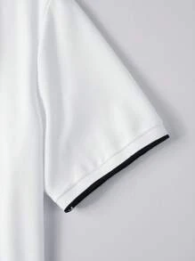 Calvornis 3pcs Set Men's Solid Color Business Polo Shirts For Men Polos For Men, Formal, Ceremony - Multicolor - View 6