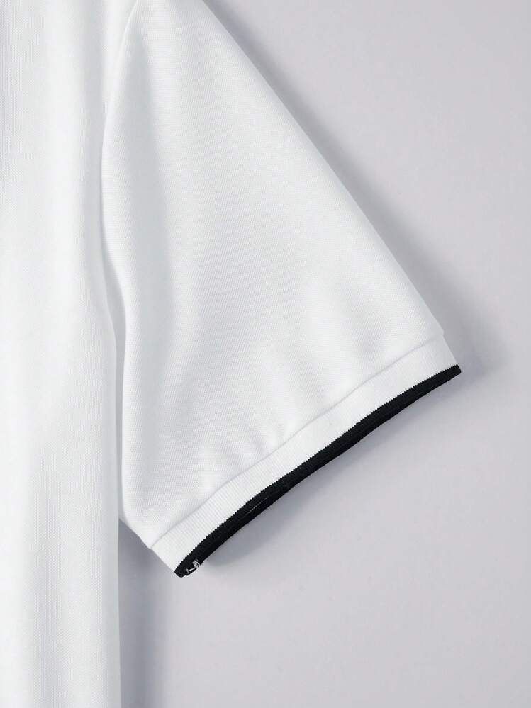 Manfinity Homme Set de 3 camisas polo de negocios de unicolor para hombre - Multicolor - Añade 6