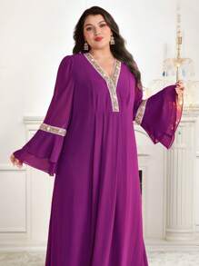 Al Najma Plus Size Women Turkish & Arabic Style Traditional Long Tunic