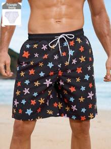 Surfspeed Shorts casuales de playa sencilla para hombre, para uso diario