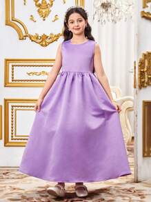 Tween Girls Embroidered Crop Top And Skirt 2 Pieces Outfit