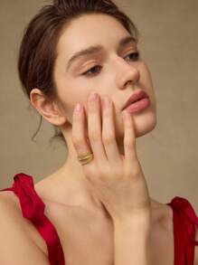 MOTF PREMIUM NHẪN MẠ VÀNG 18K CÁ NHÂN HÓA MỞ - Vàng - Xem 3