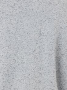 SUMWON Premium Slim Fit Raw Hem T-Shirt Casual Athletic Performance Speckled Jersey Basic Essential Streetwear Summer Spring Everyday Comfort Tee Sportswear