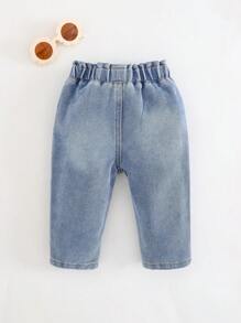 Cozy Pixies Spodnie chłopięce 3D Floral Elastic Waist Casual, uniwersalne i wygodne