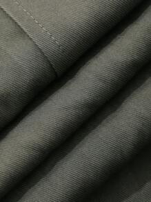 Dazy-Less 2 件套女士休闲宽松工装裤，大口袋，夏季复古风格商务休闲女装、教师装