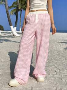 CovetEZ Pantalon de mode simple pour femmes, convient à l'été