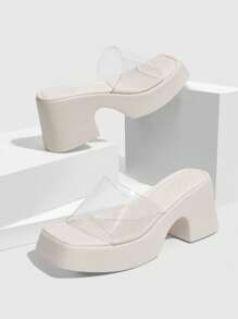 HighSole Sandálias Gelatinosas Elegantes para Sapatos de Férias de Primavera e Verão, Sapatos de Festa de Verão, Baddie Chique, Estilo Deslumbrante, Sapatos de Primavera, Férias da Primavera, Páscoa