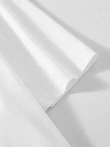 SHEIN Casual Loose Scissors Print Short Sleeve T-Shirt, Spring/Summer - Multicolor - View 3