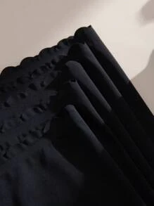 5pcs/Pack Women Seamless Hipster Panties - Black - View 8