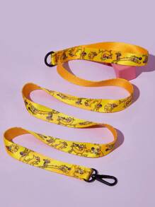 Nick 90s X SHEIN 90s Cute Cartoon Pet Leash, Fixed-Length Traction Rope, Can Be Used With A Collar (Collar Not Included)