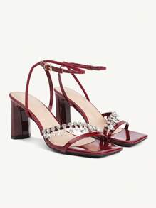 CUCCOO CHICEST Women's Fashionable Sexy High Heel Sandals, Minimalist And Stylish, Suitable For Summer