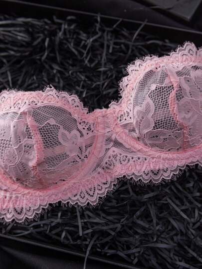 Kanten Bustier Verleidelijke BH Slipje Lingerie Set view 3